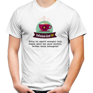 Kaos Falsafah Kopi #1