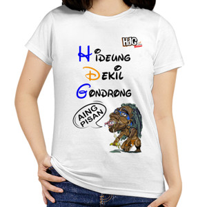 Kaos HdG MEME 002 : Hideung Dekil Gondrong