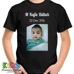 Kaos Kaos Nama Dan Photo Anak