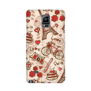 Pattern Love Paris 0122 Custom Case Casing HP