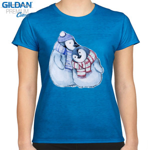 Kaos Sepasang Pinguin