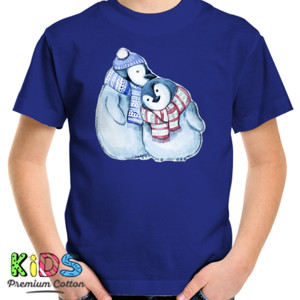 Kaos Sepasang Pinguin