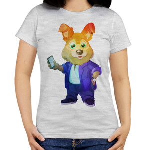 Kaos Cute Busy Dog - Kaos Anjing Sibuk Keren