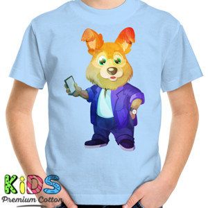 Kaos Cute Busy Dog - Kaos Anjing Sibuk Keren