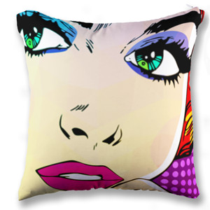 Bantal SHORT HAIR LADY