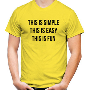 Kaos Simple Easy Fun