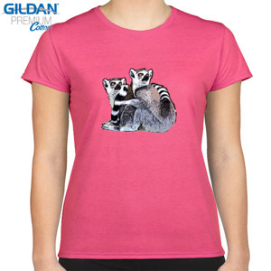 Kaos Cute Lemurs