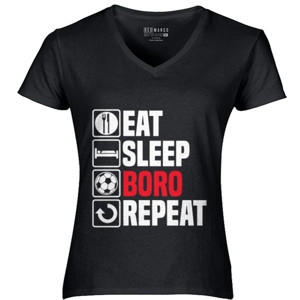 Kaos Eat Sleep Boro