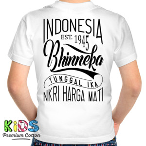 Kaos INDONESIA BHINNEKA 2