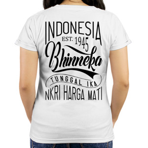 Kaos INDONESIA BHINNEKA 2