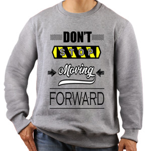 Jaket Sweater typografi T-shirt