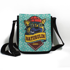 Tas Selempang hat cat badge ts