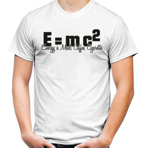 Kaos Emc² tipografi 1 - putih