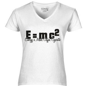 Kaos Emc² tipografi 1 - putih