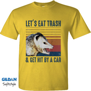 Kaos Kaos Premium Lets Eat Trash And Get Hit By A Car