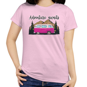 Kaos Kaos Cewe Keren Tema Adventure,Camping,Naik Gunung