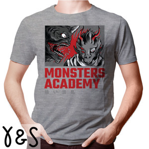 Kaos Monster Academy Kaos Pria