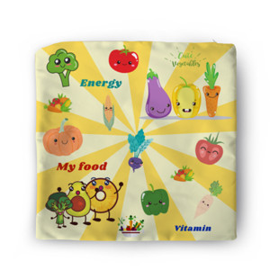 Sarung Bantal Sayur sayuran