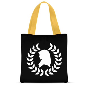 Tas Tote Fullprint tas istri terbaik lahir di bulan muslimah