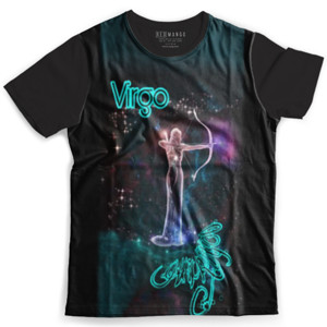 Kaos Fullprint Kaos tshirt zodiak virgo