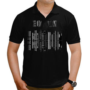 Kaos Polo DISTRO Collection G_BLACK FOREVER