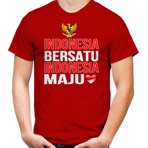 Kaos INDONESIA BERSATU INDONESIA MAJU