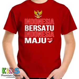 Kaos INDONESIA BERSATU INDONESIA MAJU