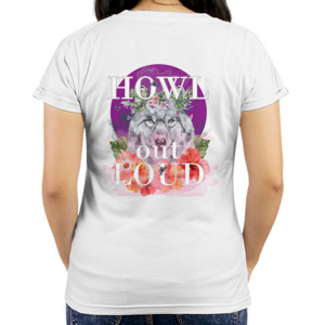 Kaos Howl Out Loud, Wolf on purple moon
