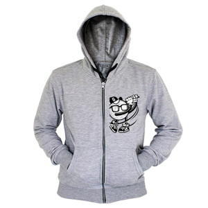 Hoodie Zipper Moon Golf