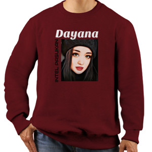 Jaket Sweater Intel Pasukan Dayana