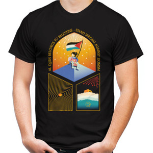 Kaos Girl in the Middle of War Unisex T-Shirt