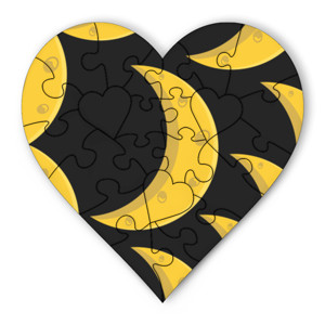 Puzzle Bulan Sabit (Crescent Moon)