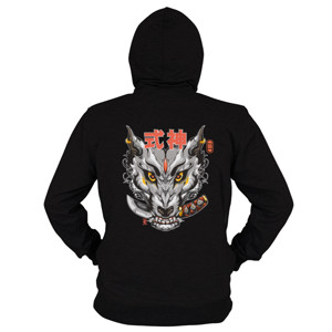 Hoodie Zipper Tshirt Shikigami