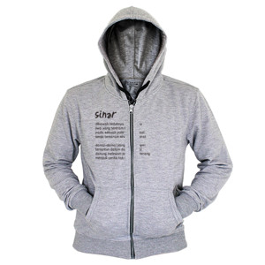Hoodie Zipper wadjugee - sinar