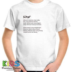 Kaos wadjugee - sinar