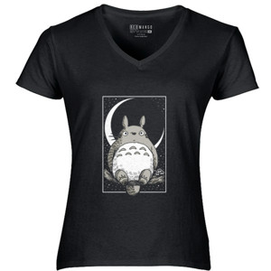 Kaos Totoro Bulan dan Bintang