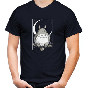 Kaos Totoro Bulan dan Bintang