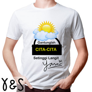 Kaos Cita cita Setinggi Langit