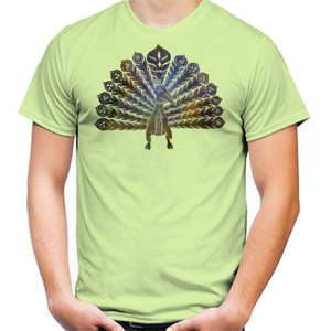 Kaos Burung Merak