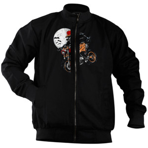 Jaket Bomber Baju Kaos Distro Warewolf riding halloween