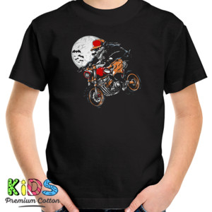 Kaos Baju Kaos Distro Warewolf riding halloween