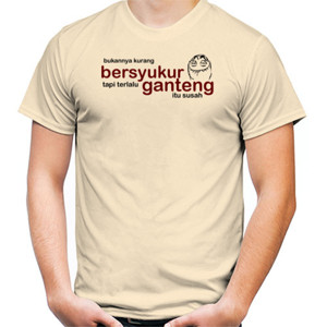 Kaos baju ganteng