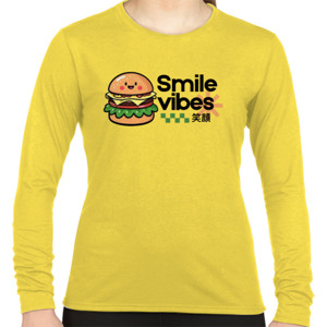 Kaos Smile vibes light color