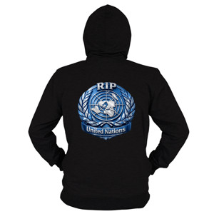 Hoodie Zipper RIP UN