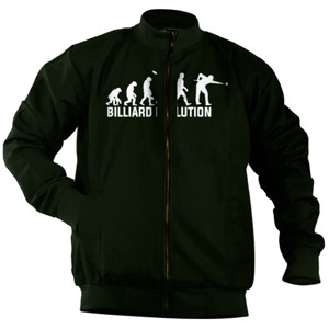 Jaket Bomber Kaos Billiard / Baju Bilyar 048