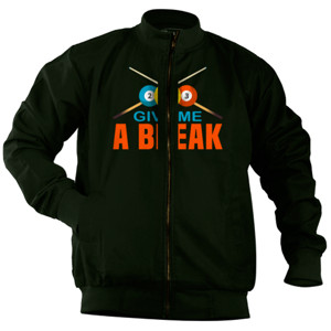 Jaket Bomber Kaos Billiard / Baju Bilyar 143