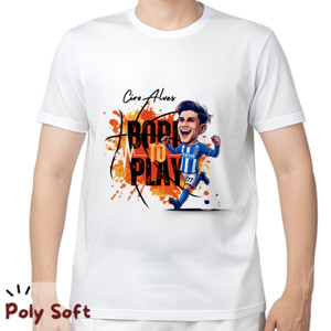 Kaos PERSIB BORN TO PLAY CIRO ALVES-LIGHT
