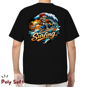 Kaos Surfboard Sunset