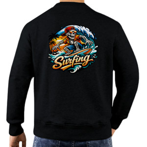 Jaket Sweater Surfboard Sunset