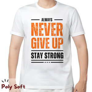 Kaos Never Give Up Oblong